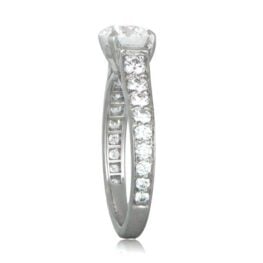 Estate Cartier GIA-Certified 3.43-carat Old European Cut Diamond Ring 11345