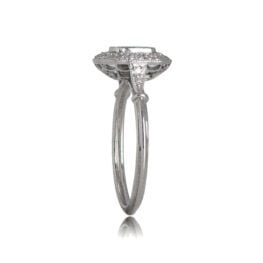 0.51ct Emerald Cut Diamond Engagement Ring - Berkshire Ring