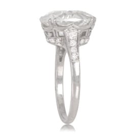 Wilmot 6 carat antique Cushion Cut Diamond Ring TSV