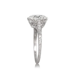 3.14-carat diamond solitaire engagement ring 13245 TSV