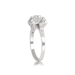 White Gold and Diamond Engagement Ring - Metz Ring
