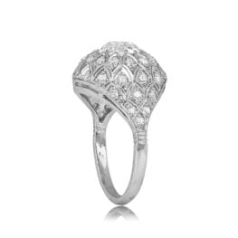 Edwardian Antique Bohemia 1.48ct Diamond Engagement Ring 13506