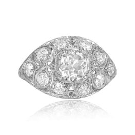 1.08ct Antique Edwardian Teterboro Ring. Circa 1910 13600