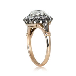 Stamford Ring handcrafted in silver and 18k yellow gold