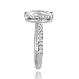 Rose Cut Diamond Solitaire Engagement Ring - Bridgewater Ring 13880 TSV