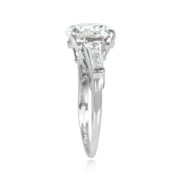 Vintage 3.04ct Round Brilliant Diamond Ring - Osborne Ring 13928 TSV