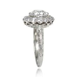 1.52ct Old European Cut Diamond Ring - Lagos Ring 14089 TSV