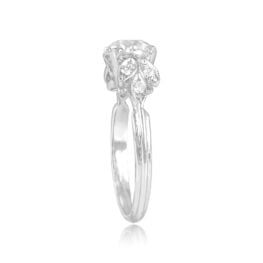 Old European Cut Diamond Ring Cairns Ring 14090 Top Side View