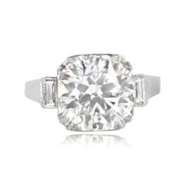 Retro Era Old European Diamond Ring - Weymouth Ring 14378 TV