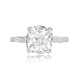 5.19ct Antique Cushion Cut Diamond Ring - Waterford Ring 14672 TV