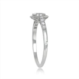 Worcestor ring round brilliant cut diamond ring 14712-TSV-1000PX
