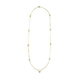 Signed Aldo Cipullo 18k Yellow Gold Love Necklace 14784 TV