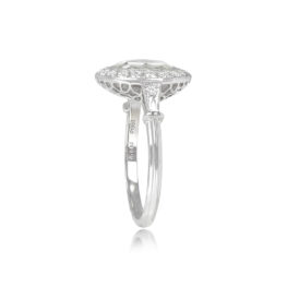 Top Side View 1.54 Carat Diamond Engagement Ring Parma Ring 15000