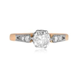 Antique 0.70 Carat Engagement Salla Ring, Circa 1900 15243