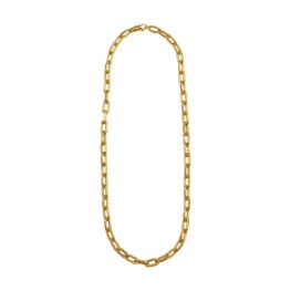 Yellow Gold 14 karat Link Chain Votaw Necklace 15760