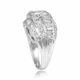 Vintage Retro 1.90ct Transitional Cut Diamond Engagement Ring. Preston Ring 13730