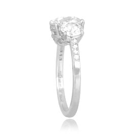 1.60ct Antique Cushion Cut Diamond Winchester Ring 16044 TSV