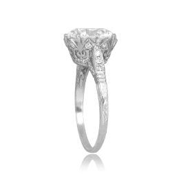 4.01 carat GIA Certified Diamond crown style Lima Ring DiS7830-TSV