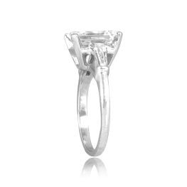 Van Cleef & Arpels ring centering a GIA 2.46ct Emerald Cut Diamond Ring EURA206