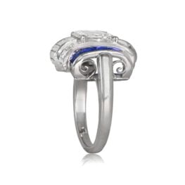 Weybridge Ring Top Side View k501