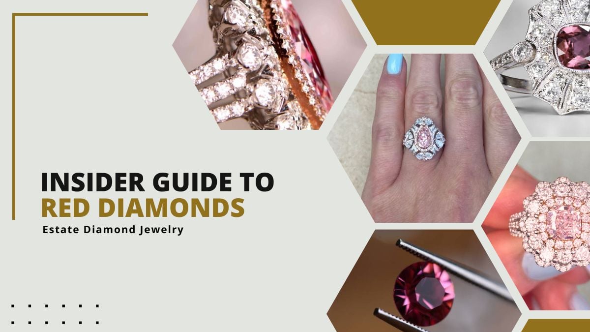 Red Diamond Rings and Gemstones