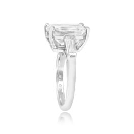 Top Side View Diamond Engagement Ring San Antonio Ring SB614