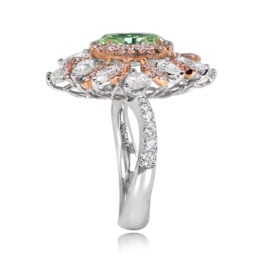 Verbena Ring GIA-certified as 1.54 carats