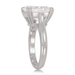 Genesee antique 6ct Asscher Cut Ring TSV