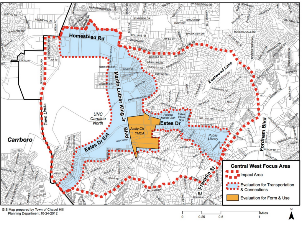 Central West Area Map – Estes Neighbors